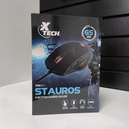Mouse Gamer Stauros XTM-810