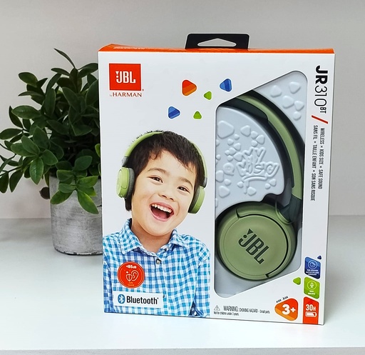 Audífonos JBL JR310 verde