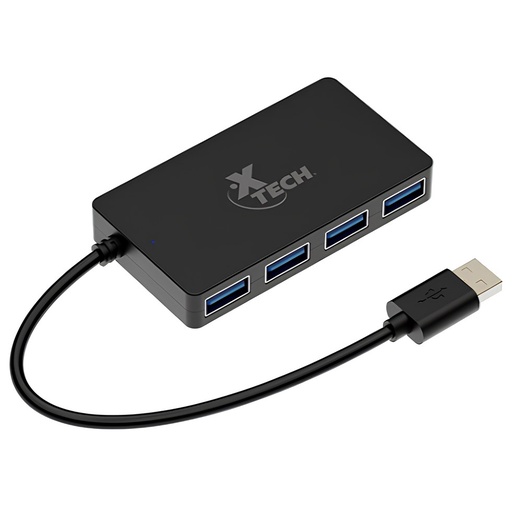HUB USB 3.0 De 4 Puertos Xtech XTC-391