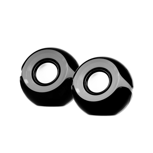 Bocinas Orbit Stereo gris Argom Tech SP-1024BK