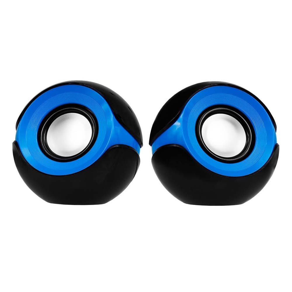 Bocinas Orbit Stereo azul Argom Tech SP-1026