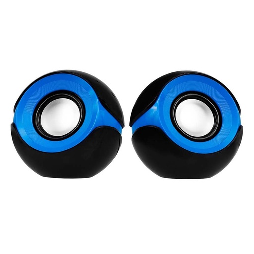 Bocinas Orbit Stereo azul Argom Tech SP-1026