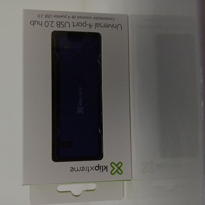 Usb 2.0 hub 4-puertos Klip Xtreme Azul