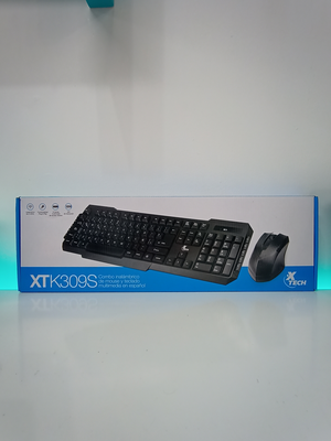 Combo de teclado y mouse inalámbrico xtech 309S