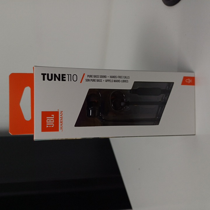 Audífonos JBL Tune110 alambricos negro