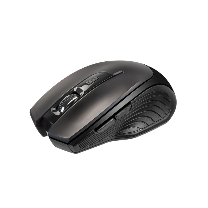 Mouse Klip Xtreme vortex negro inalámbrico