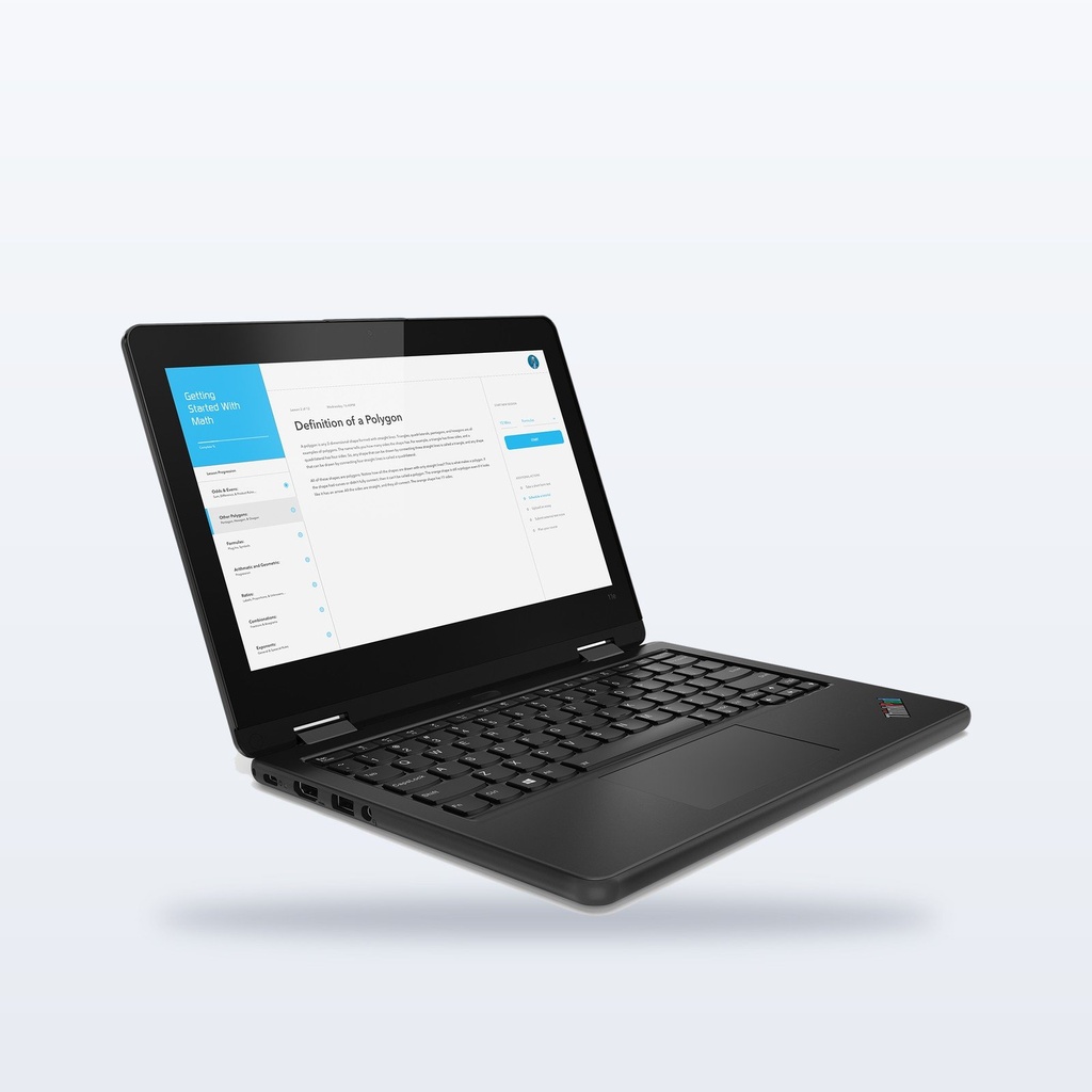 Lenovo ThinkPad 11e Yoga Gen 6 · Lateral derecho