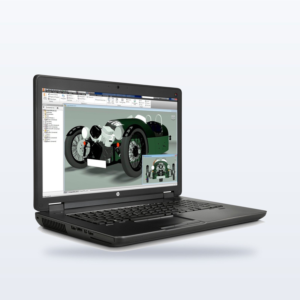 HP ZBook 17 G2 · Lateral derecho